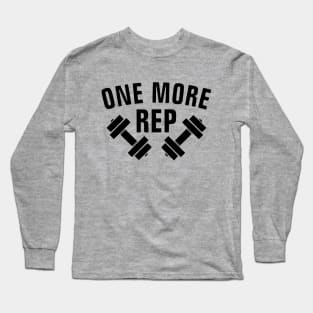 One More Rep | Light Long Sleeve T-Shirt